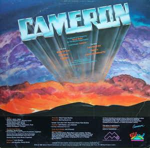 Back Cover Album Rafael Cameron - Cameron