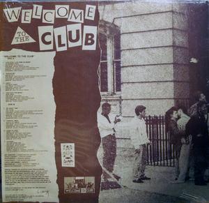 Back Cover Album Various Artists - Welcome To The Club Back Cover Album Various Artists - Welcome To The Club