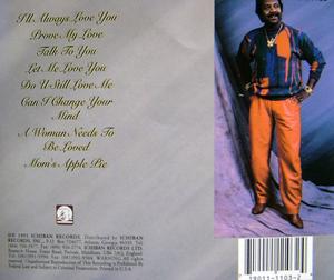 Back Cover Album Tyrone Davis - I'll Always Love You
