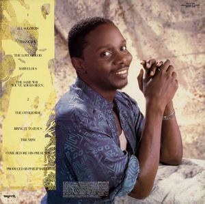 Back Cover Album Philip Bailey - Triumph