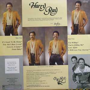 Back Cover Album Harry Ray - It's Good To Be Home