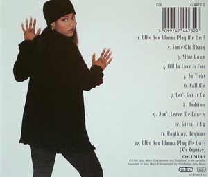 Back Cover Album Trisha Covington - Trisha Covington Back Cover Album Trisha Covington - Trisha Covington
