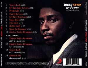 Back Cover Album Maurice Starr - Spacey Lady | funkytowngrooves usa records | FTG-269 | US Back Cover Album Maurice Starr - Spacey Lady | funkytowngrooves usa records | FTG-269 | US