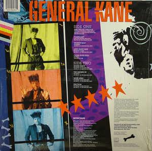 Back Cover Album General Kane - Wide Open