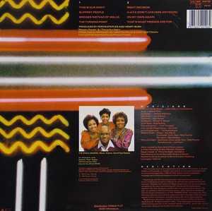 Back Cover Album Staple Singers - Turning Point Back Cover Album Staple Singers - Turning Point