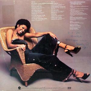 Back Cover Album Natalie Cole - Natalie