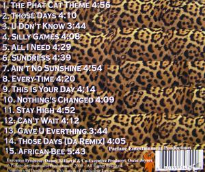 Back Cover Album The Phat Cat Players - Make It Phat, Baby!