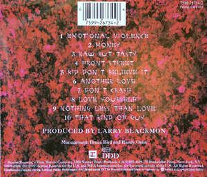 Back Cover Album Cameo - Emotional Violence