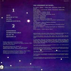 Back Cover Album Slave - Slave 88 Back Cover Album Slave - Slave 88