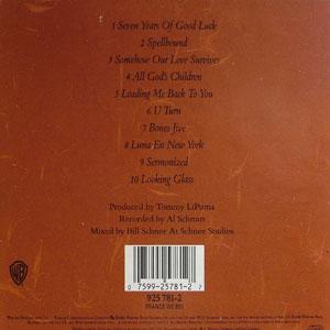 Back Cover Album Joe Sample - Spellbound Back Cover Album Joe Sample - Spellbound