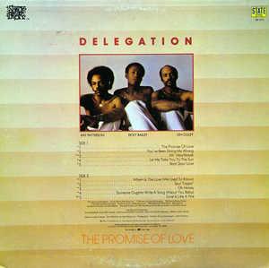 Back Cover Album Delegation - The Promise Of Love