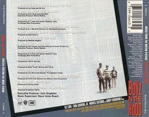 Back Cover Album Various Artists - Boyz N The Hood (Original Motion Picture Soundtrack) Back Cover Album Various Artists - Boyz N The Hood (Original Motion Picture Soundtrack)