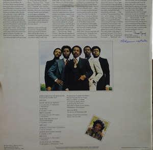 Back Cover Album Harold Melvin & The Blue Notes - To Be True Back Cover Album Harold Melvin & The Blue Notes - To Be True