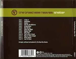 Back Cover Album The Brand New Heavies - Shelter