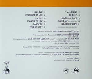 Back Cover Album Reese Project - Faith Hope & Clarity Back Cover Album Reese Project - Faith Hope & Clarity