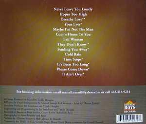 Back Cover Album Marcell Russell And The Truth - Hopes Too High Back Cover Album Marcell Russell And The Truth - Hopes Too High