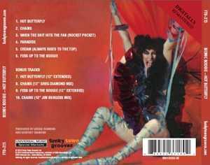 Back Cover Album Bionic Boogie - Hot Butterfly  | ftg records | FTG 215 | UK