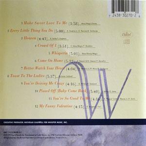Back Cover Album The Whispers - Toast To The Ladies Back Cover Album The Whispers - Toast To The Ladies