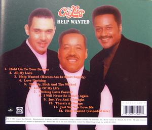 Back Cover Album The Chi-lites - Help Wanted
