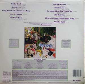 Back Cover Album Bill Summers And Summers Heat - Seventeen Back Cover Album Bill Summers And Summers Heat - Seventeen