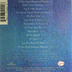 Back Cover Album Audrey Wheeler - I'm Yours Tonight Back Cover Album Audrey Wheeler - I'm Yours Tonight