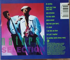 Back Cover Album Natural Selection - Natural Selection