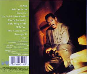 Back Cover Album Keith Washington - Make Time For Love