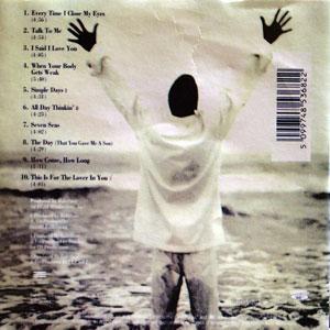 Back Cover Album Babyface - The Day