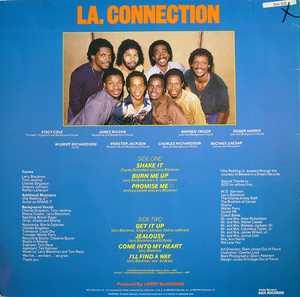 Back Cover Album L.a. Connection - L.A. Connection Back Cover Album L.a. Connection - L.A. Connection