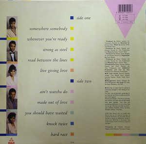 Back Cover Album Five Star - Between The Lines Back Cover Album Five Star - Between The Lines