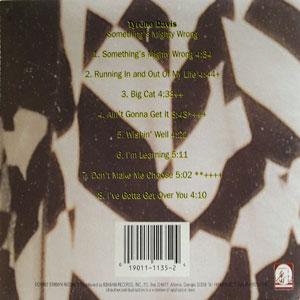 Back Cover Album Tyrone Davis - Something's Mighty Wrong Back Cover Album Tyrone Davis - Something's Mighty Wrong