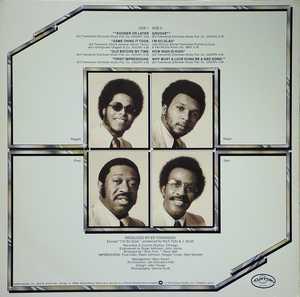 Back Cover Album The Impressions - First Impressions Back Cover Album The Impressions - First Impressions