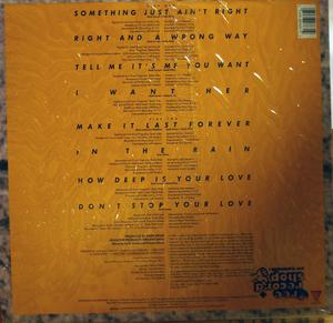 Back Cover Album Keith Sweat - Make It Last Forever
