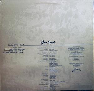 Back Cover Album Gino Soccio - Closer Back Cover Album Gino Soccio - Closer