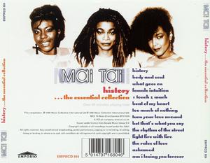 Back Cover Album Mai Tai - History... The Essential Collection