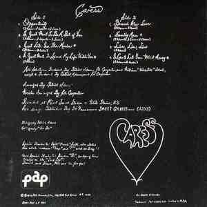 Back Cover Album Caress - Caress Back Cover Album Caress - Caress