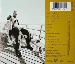 Back Cover Album Kenny Lattimore - Kenny Lattimore