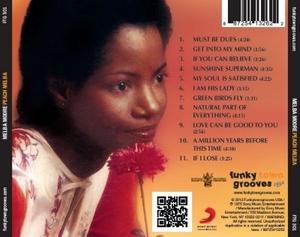 Back Cover Album Melba Moore - Peach Melba  | funkytowngrooves records | FTG-301 | US