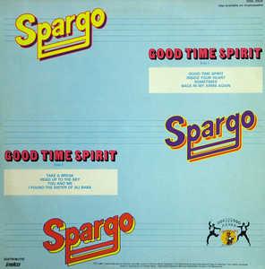 Back Cover Album Spargo - Good Time Spirit