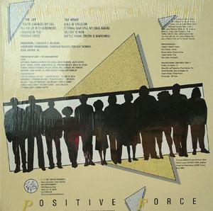 Back Cover Album Positive Force - Federation Of Love