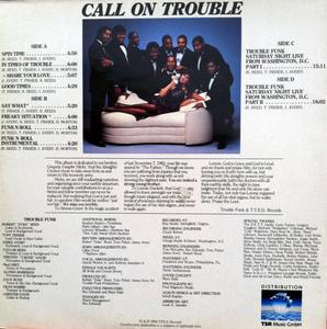 Back Cover Album Trouble Funk - In Times Of Trouble Back Cover Album Trouble Funk - In Times Of Trouble