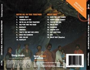 Back Cover Album Chocolate Milk - Milky Way / We're All In This Together  | funkytowngrooves records | HTS 003 | US