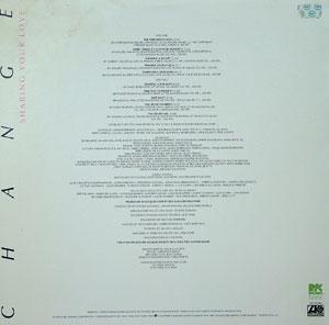 Back Cover Album Change - Sharing Your Love Back Cover Album Change - Sharing Your Love