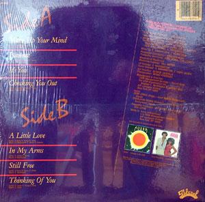 Back Cover Album Aurra - A Little Love