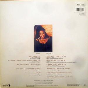 Back Cover Album Kym Mazelle - Crazy Back Cover Album Kym Mazelle - Crazy