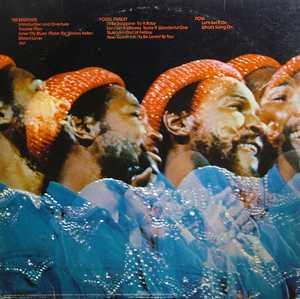 Back Cover Album Marvin Gaye - Marvin Gaye Live!