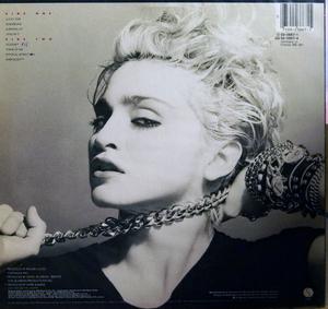 Back Cover Album Madonna - Madonna