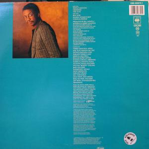 Back Cover Album Herbie Hancock - Perfect Machine  | cbs records | CBS 460679 | NL