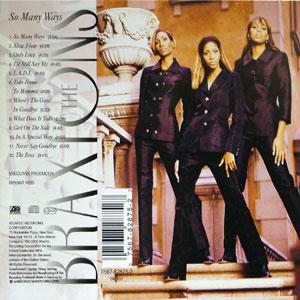 Back Cover Album The Braxtons - So Many Ways