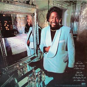 Back Cover Album Barry White - Barry White's Sheet Music